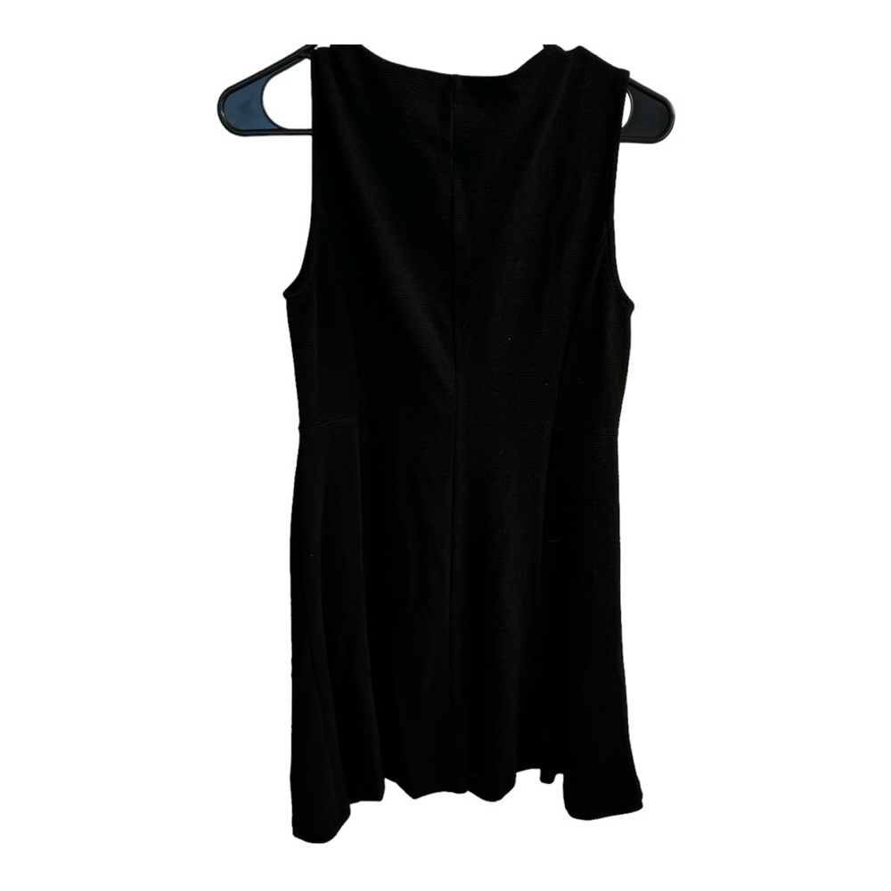 Banana Republic Black Sleeveless‎ A-Line Swing Dress Sz MP